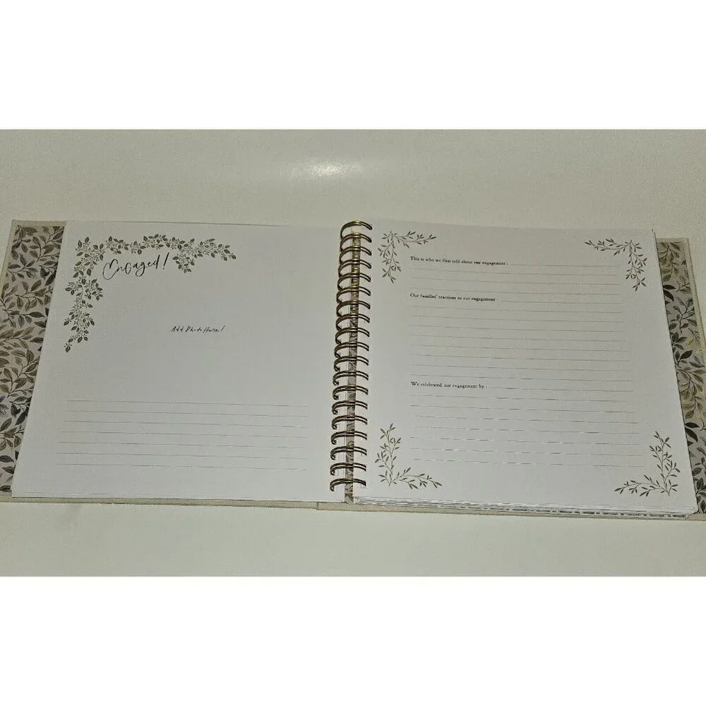 As We Grow Modern Memory Book Married Couples Wedding Shower Album NEVER USED